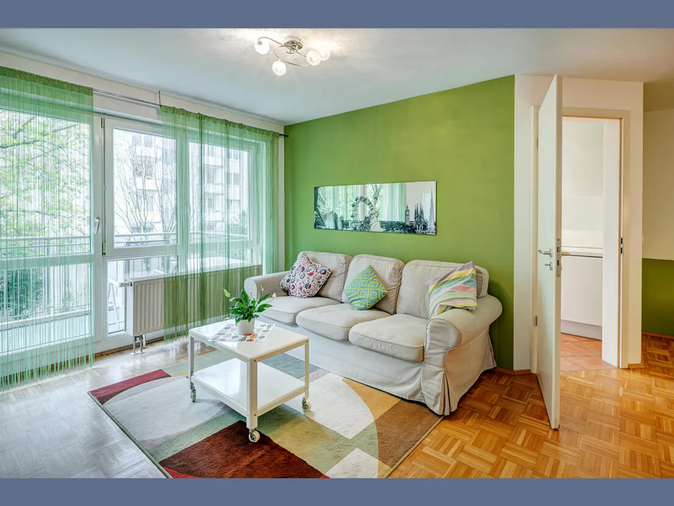 2 room apartment with 55 m² in Munich – Photo 1