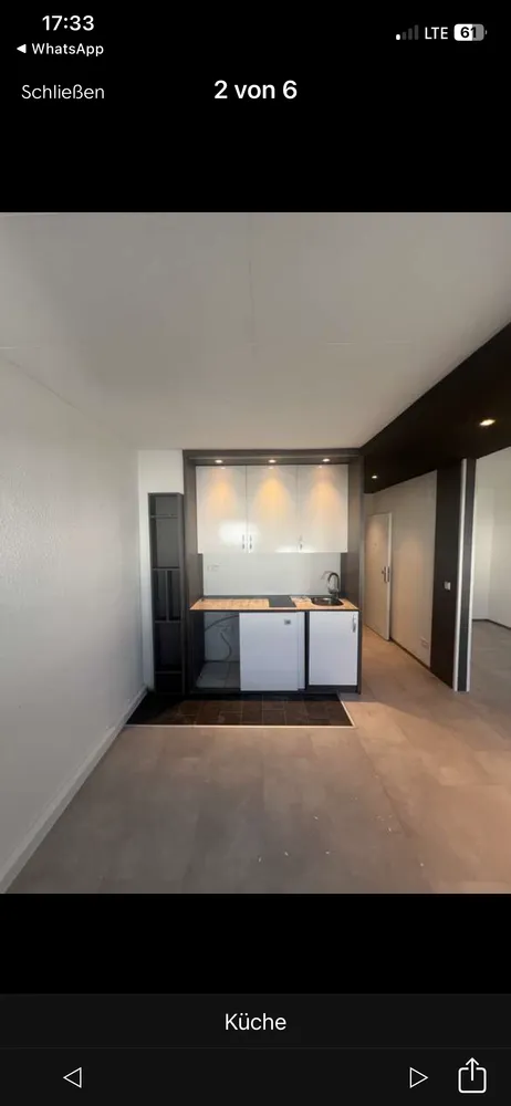 1 Zimmer Wohnung mit 32 m² in Ludwigshafen am Rhein – Bild 2