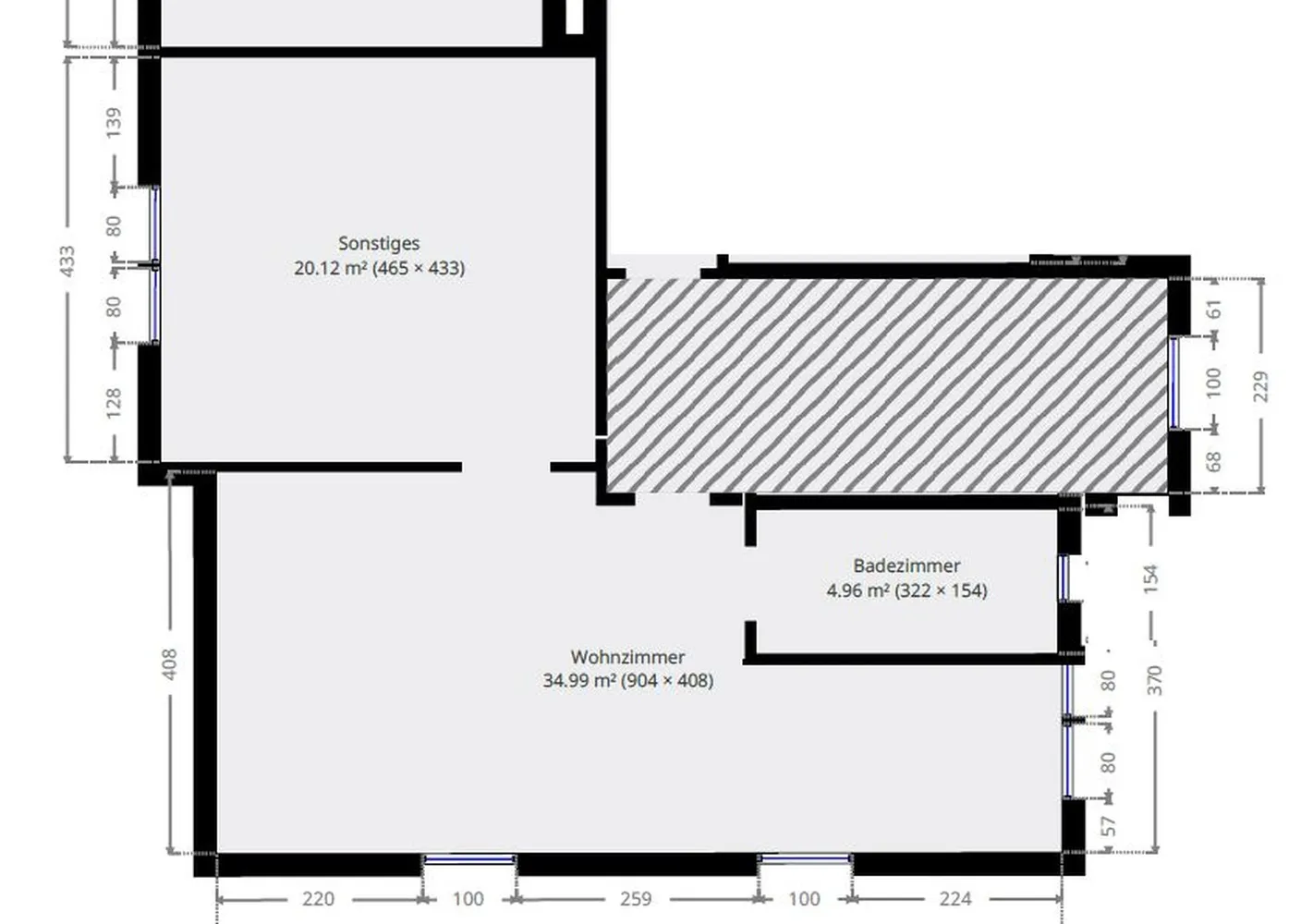 2 Zimmer Wohnung mit 50 m² in Essen – Bild 2