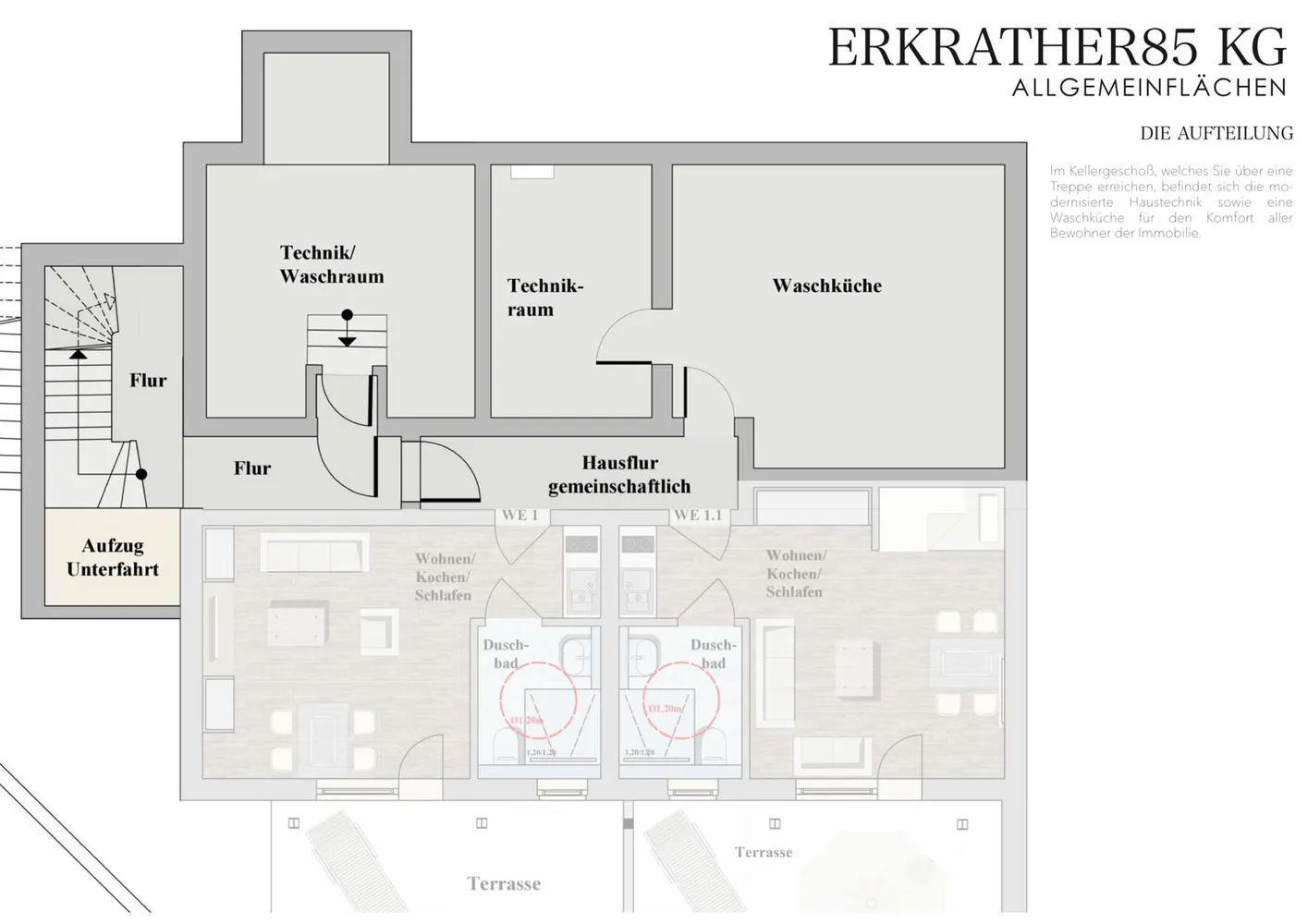 1 Zimmer Wohnung mit 30 m² in Düsseldorf – Bild 6