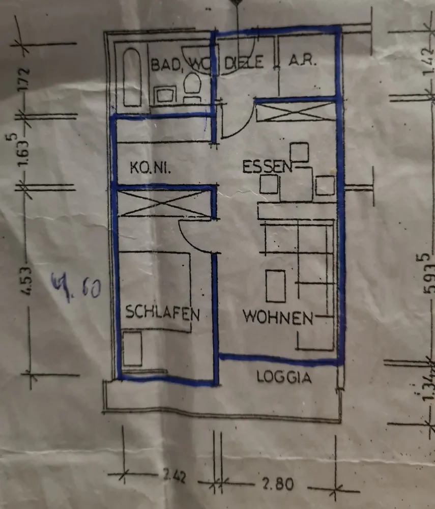 2 Zimmer Wohnung mit 42 m² in Ludwigshafen am Rhein – Bild 5