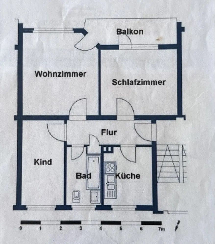 3 Zimmer Wohnung mit 56 m² in Wolfsburg – Bild 6