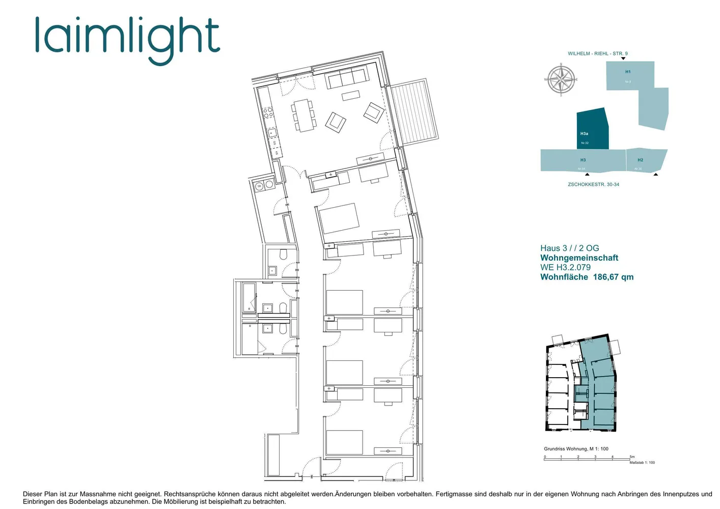 5 Zimmer Wohnung mit 187 m² in München – Bild 9