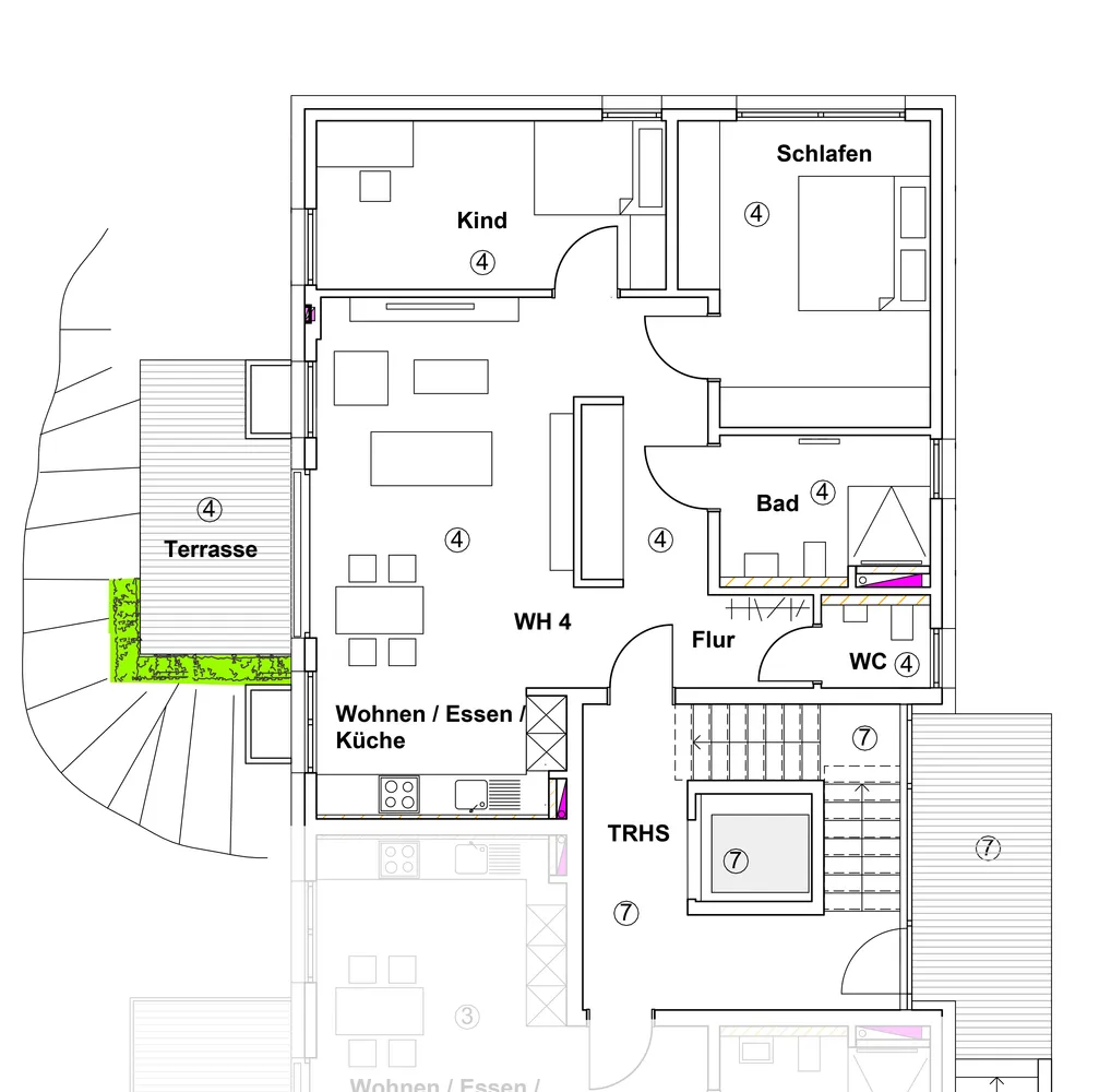 3 Zimmer Wohnung mit 84 m² in Schwäbisch Gmünd – Bild 2