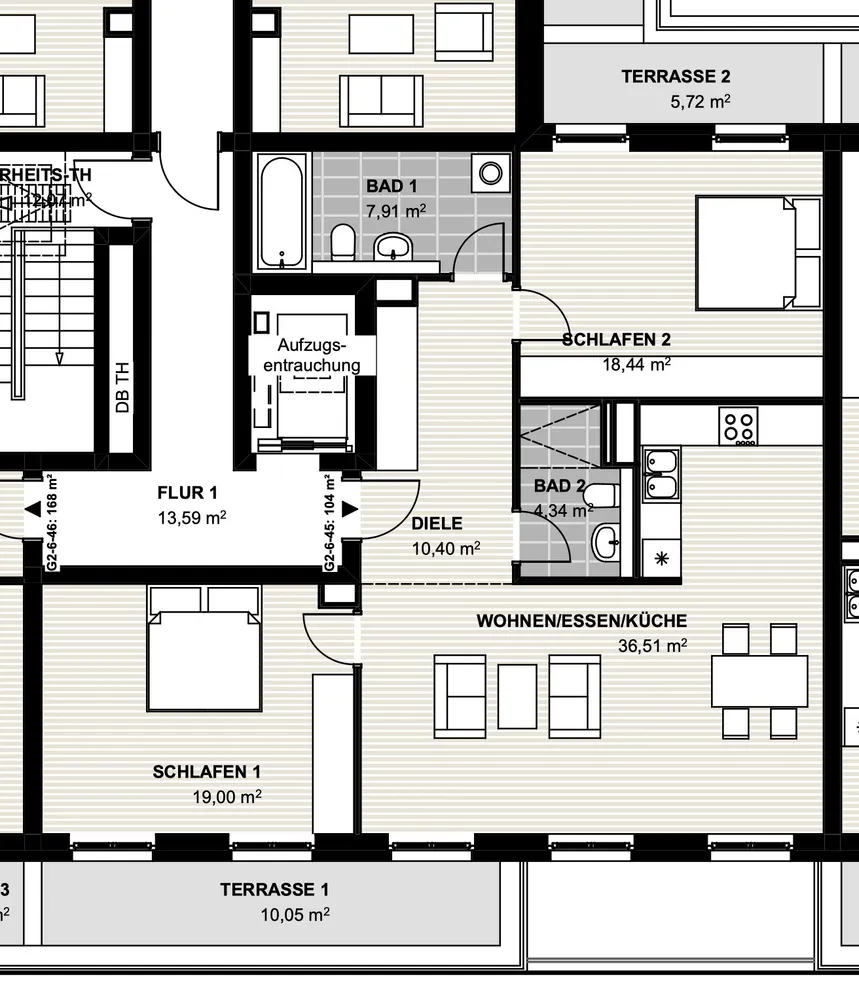 3 Zimmer Wohnung mit 110 m² in Berlin – Bild 9