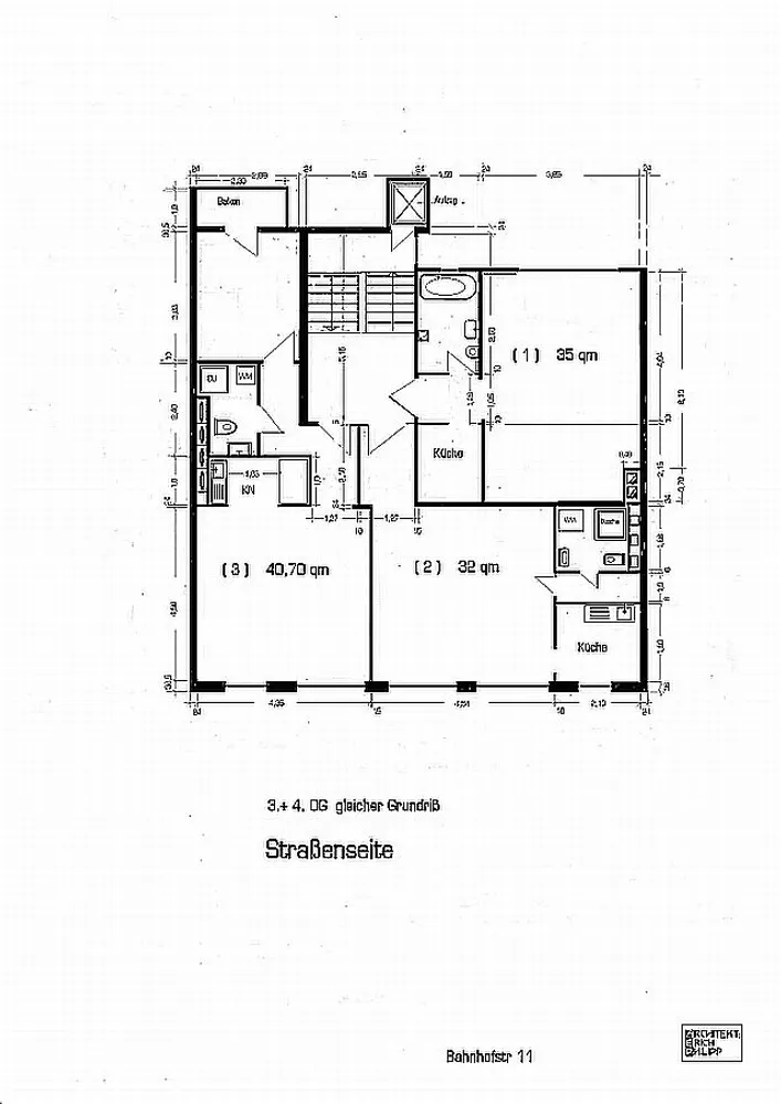 1 room apartment with 35 m² in Ludwigshafen am Rhein – Photo 10