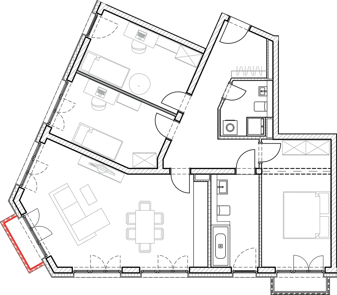 4 Zimmer Wohnung mit 104 m² in Leipzig – Bild 4