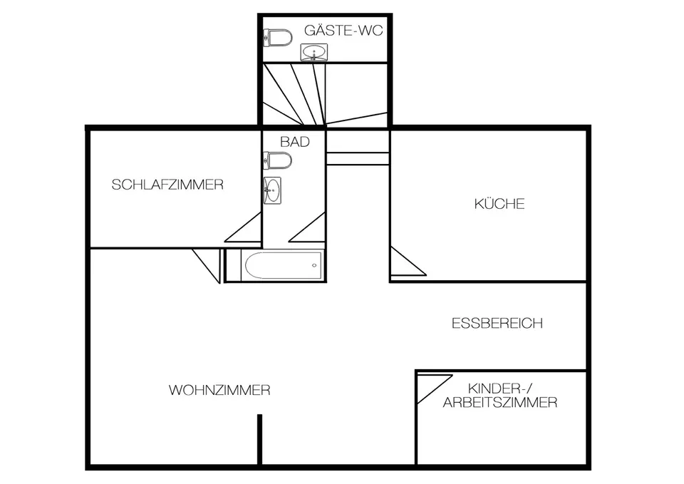 3 Zimmer Wohnung mit 90 m² in Riesa – Bild 4