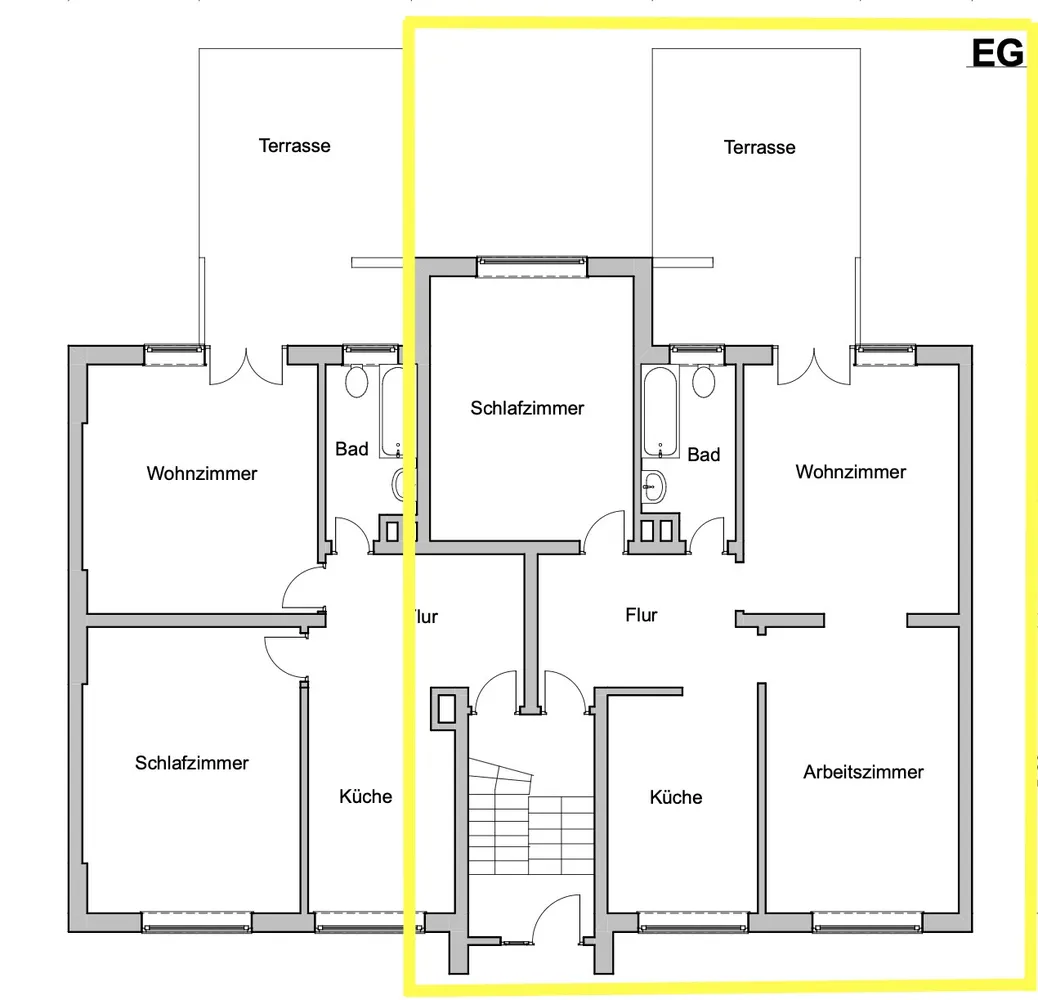 3 Zimmer Wohnung mit 90 m² in Essen – Bild 12