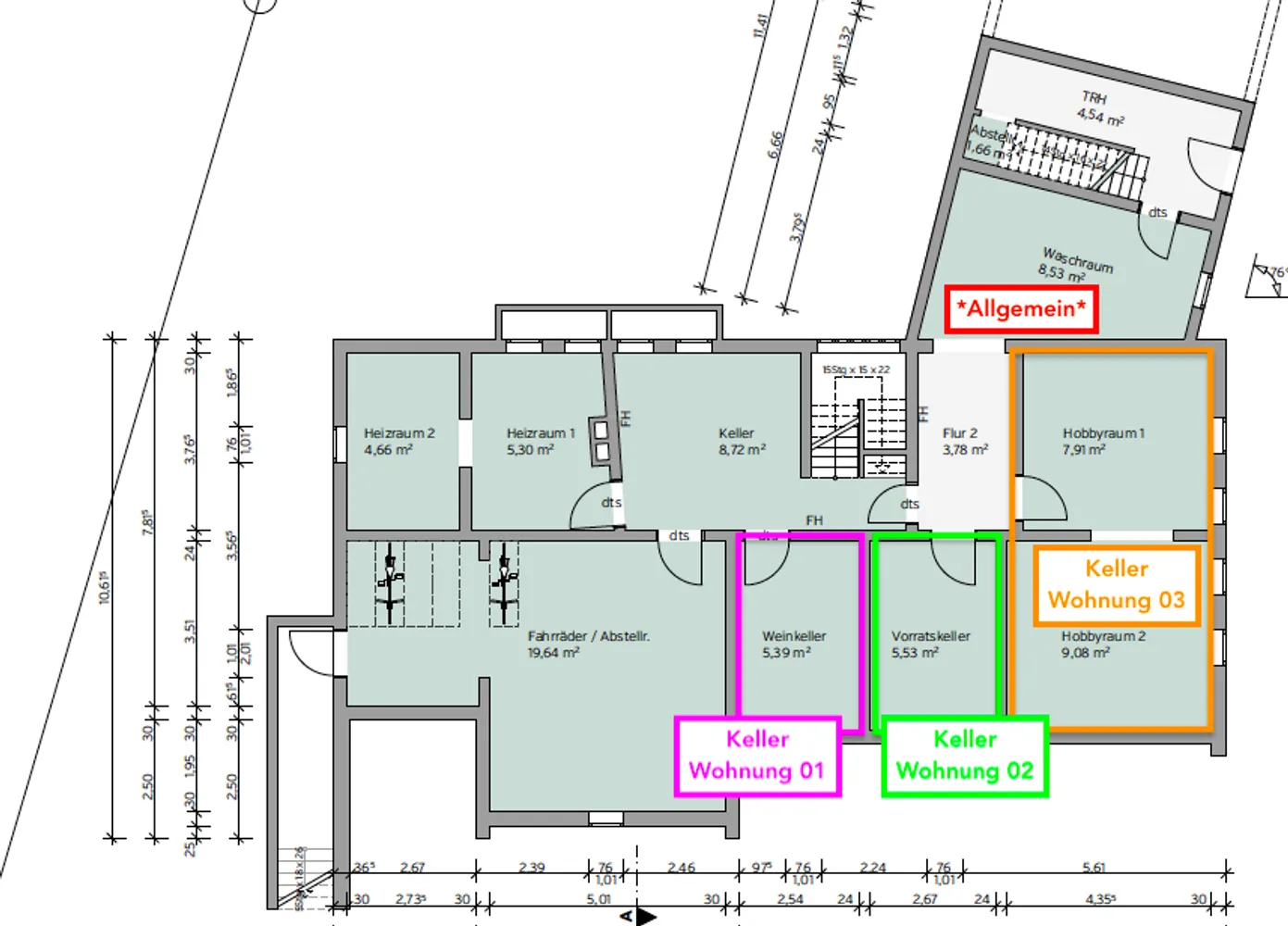 2 Zimmer Wohnung mit 91 m² in Lohmar – Bild 8