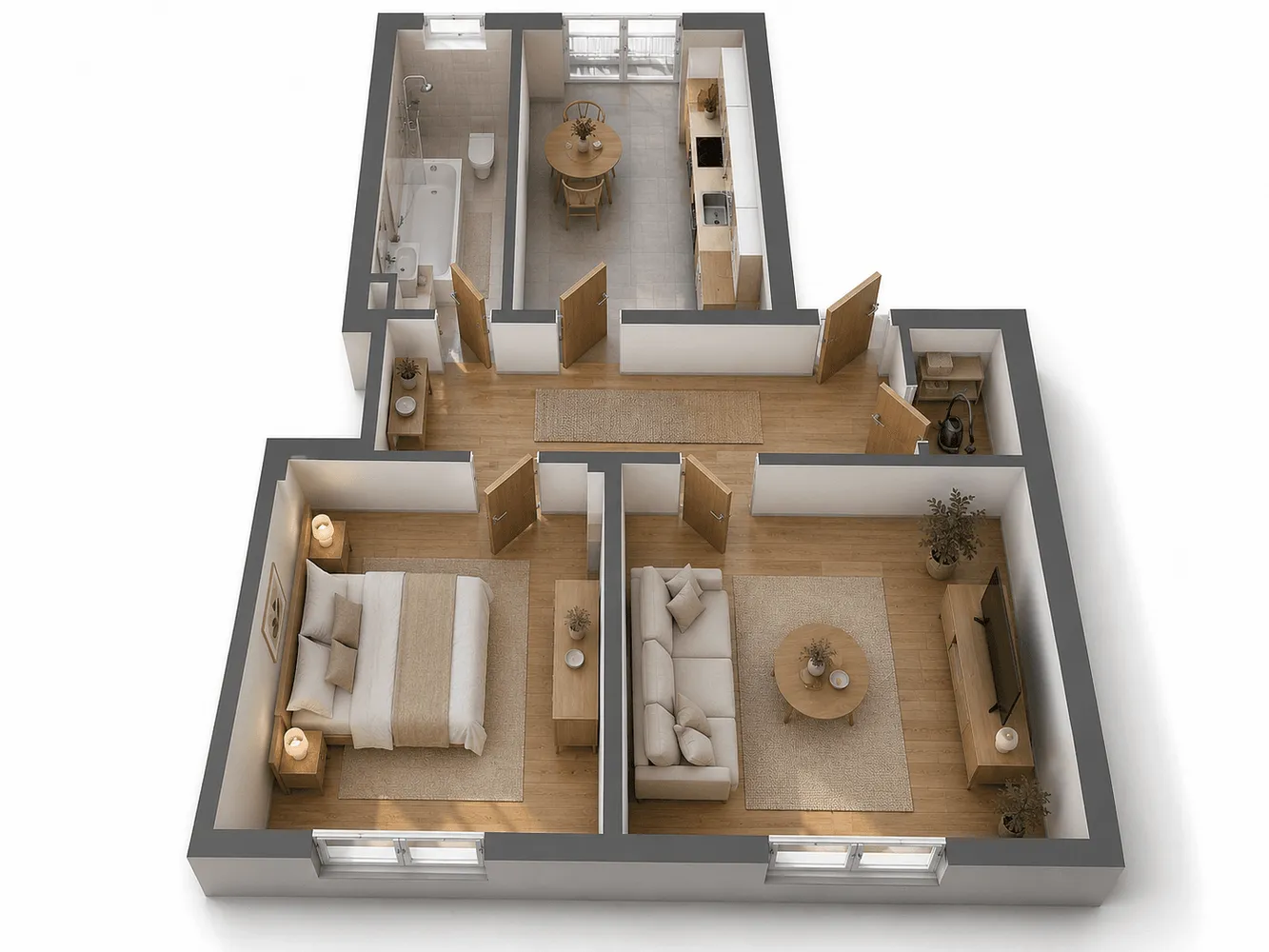 2 Zimmer Wohnung mit 63 m² in Ludwigshafen am Rhein – Bild 9