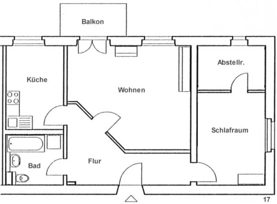 3 Zimmer Wohnung mit 95 m² in Schwedt/Oder – Bild 9