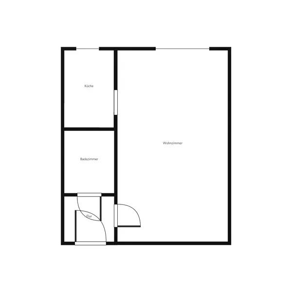 2 Zimmer Wohnung mit 25 m² in Braunschweig – Bild 6