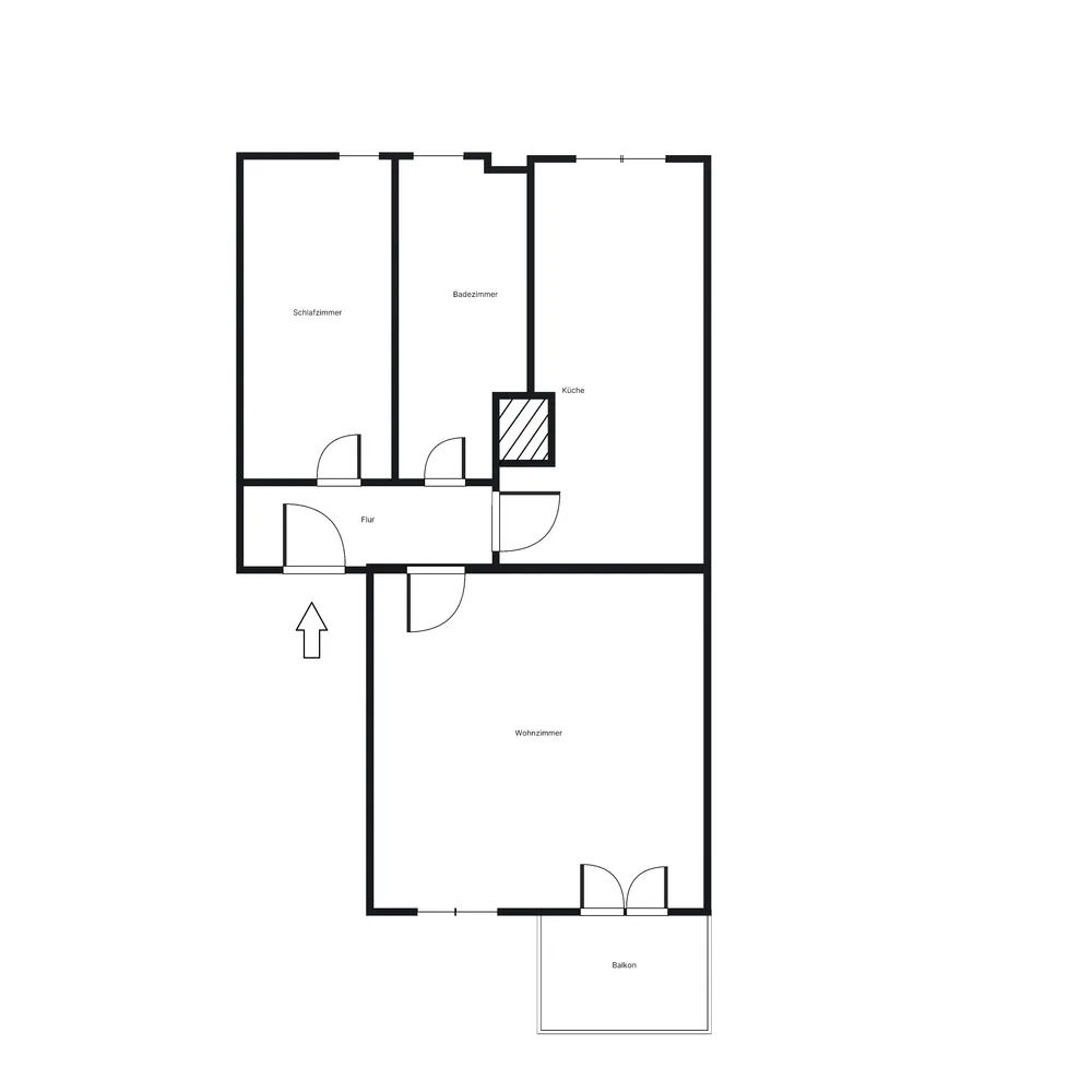 2 room apartment with 50 m² in Berlin – Photo 5