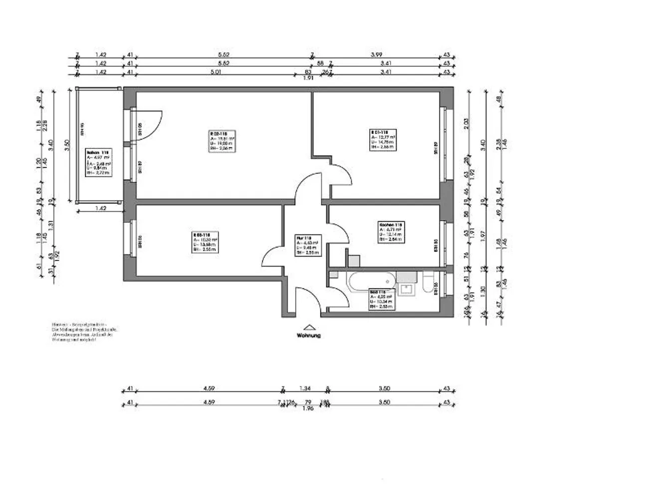 3 Zimmer Wohnung mit 61 m² in Halle (Saale) – Bild 8