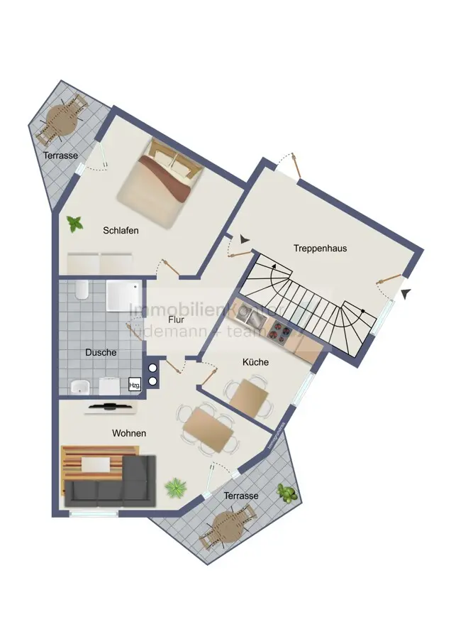 2 Zimmer Wohnung mit 63 m² in Rotenburg (Wümme) – Bild 8