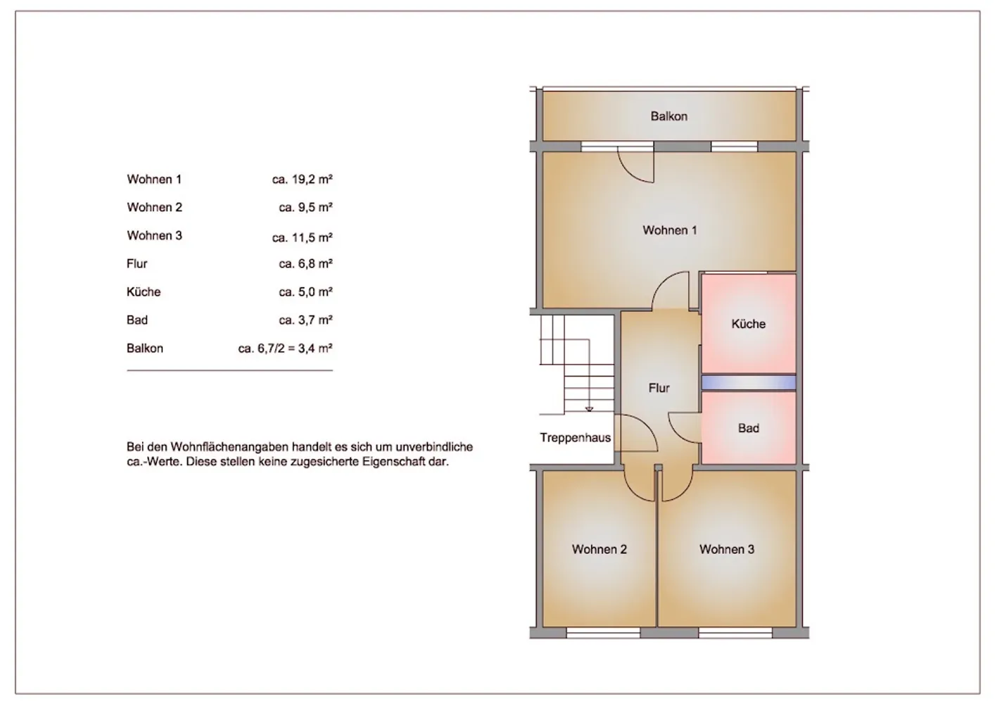 3 Zimmer Wohnung mit 57 m² in Frankfurt (Oder) – Bild 12