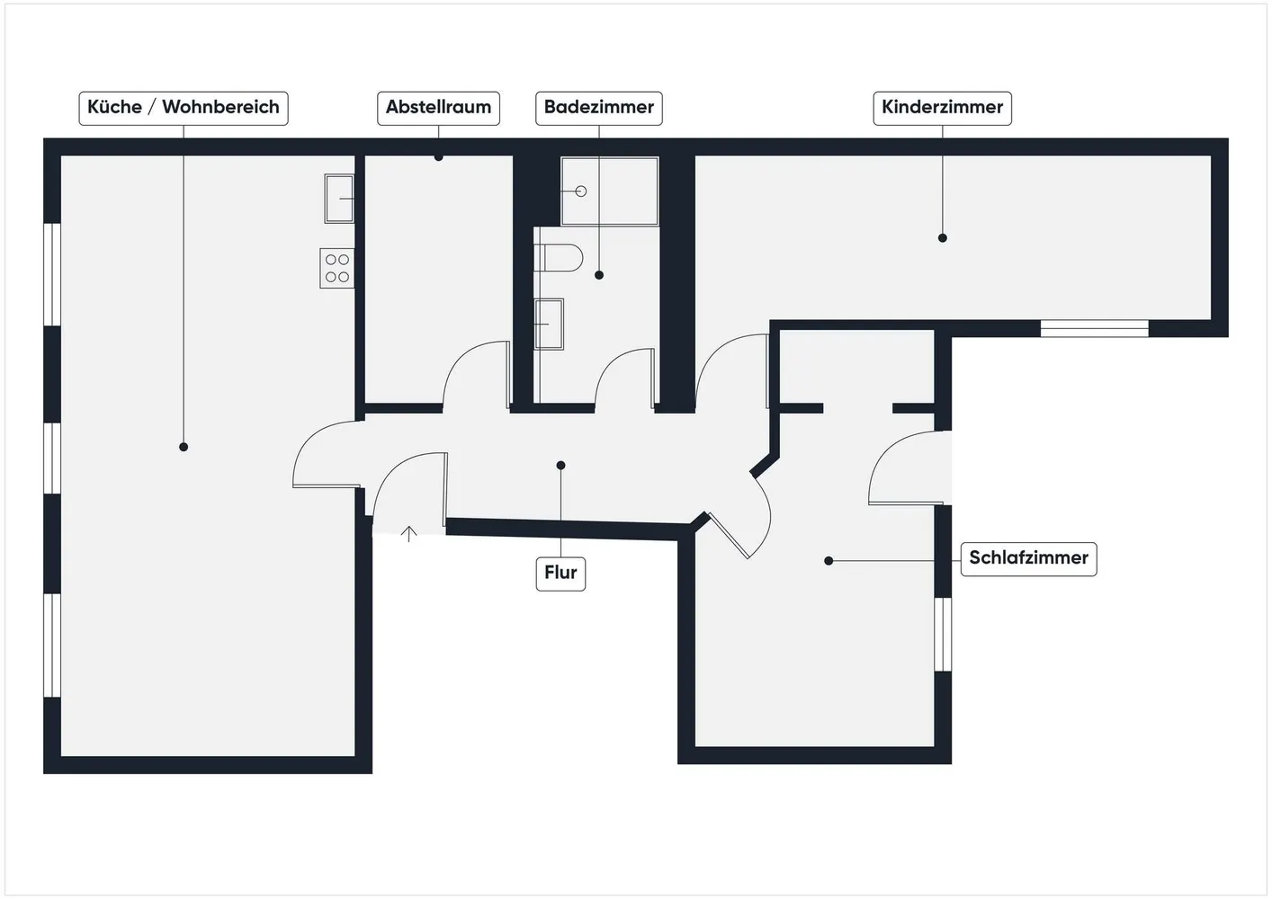 3 room apartment with 95 m² in Wismar – Photo 9