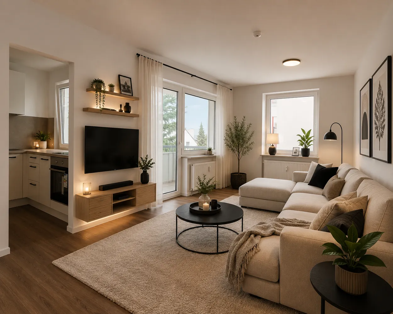 1 Zimmer Wohnung mit 40 m² in Frankfurt am Main – Bild 1
