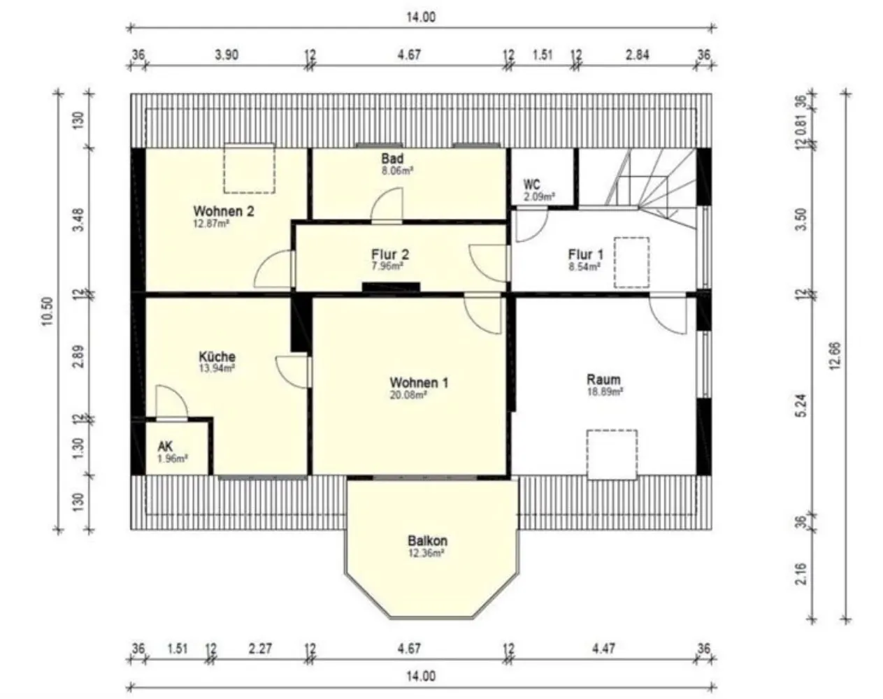 1 Zimmer Wohnung mit 71 m² in Berlin – Bild 6