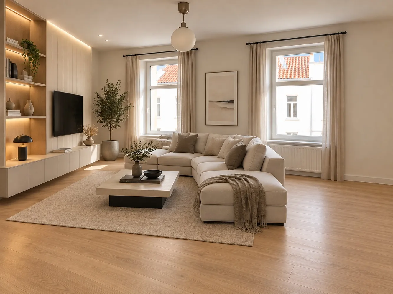 2 room apartment with 55 m² in Leipzig – Photo 1