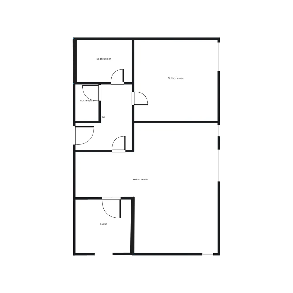 2 Zimmer Wohnung mit 55 m² in Stuttgart – Bild 2
