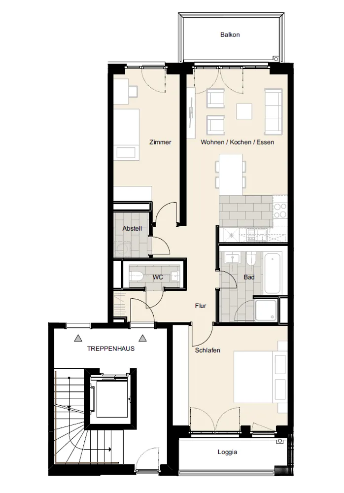 3 Zimmer Wohnung mit 86 m² in Hamburg – Bild 7
