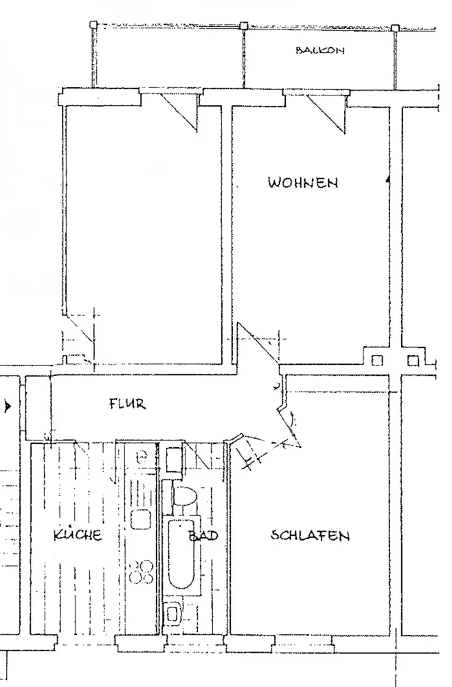 2 room apartment with 59 m² in Chemnitz – Photo 8