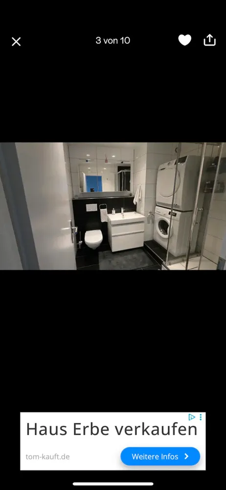 WG-Zimmer mit 22 m² in Düsseldorf – Bild 3