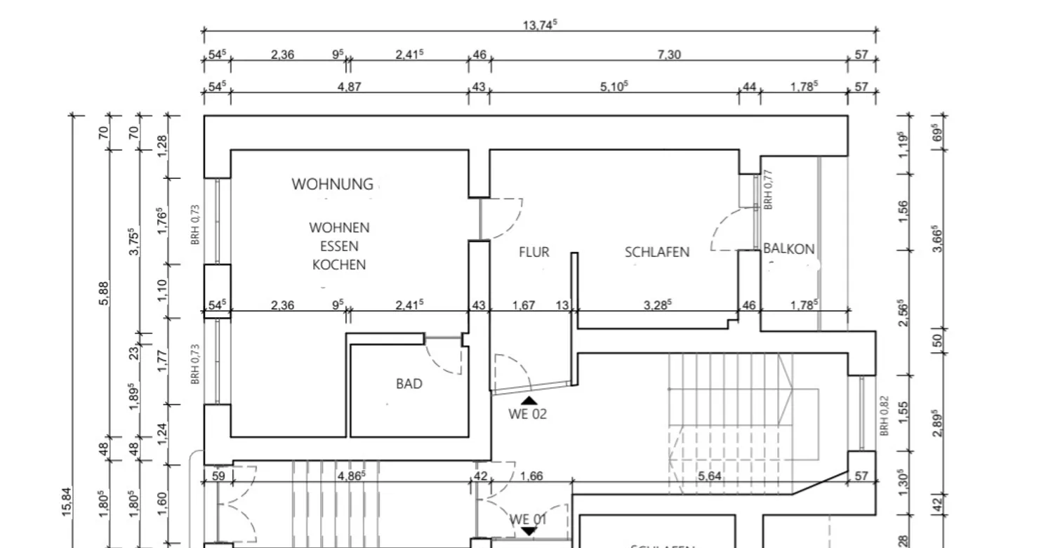 2 Zimmer Wohnung mit 53 m² in Chemnitz – Bild 5