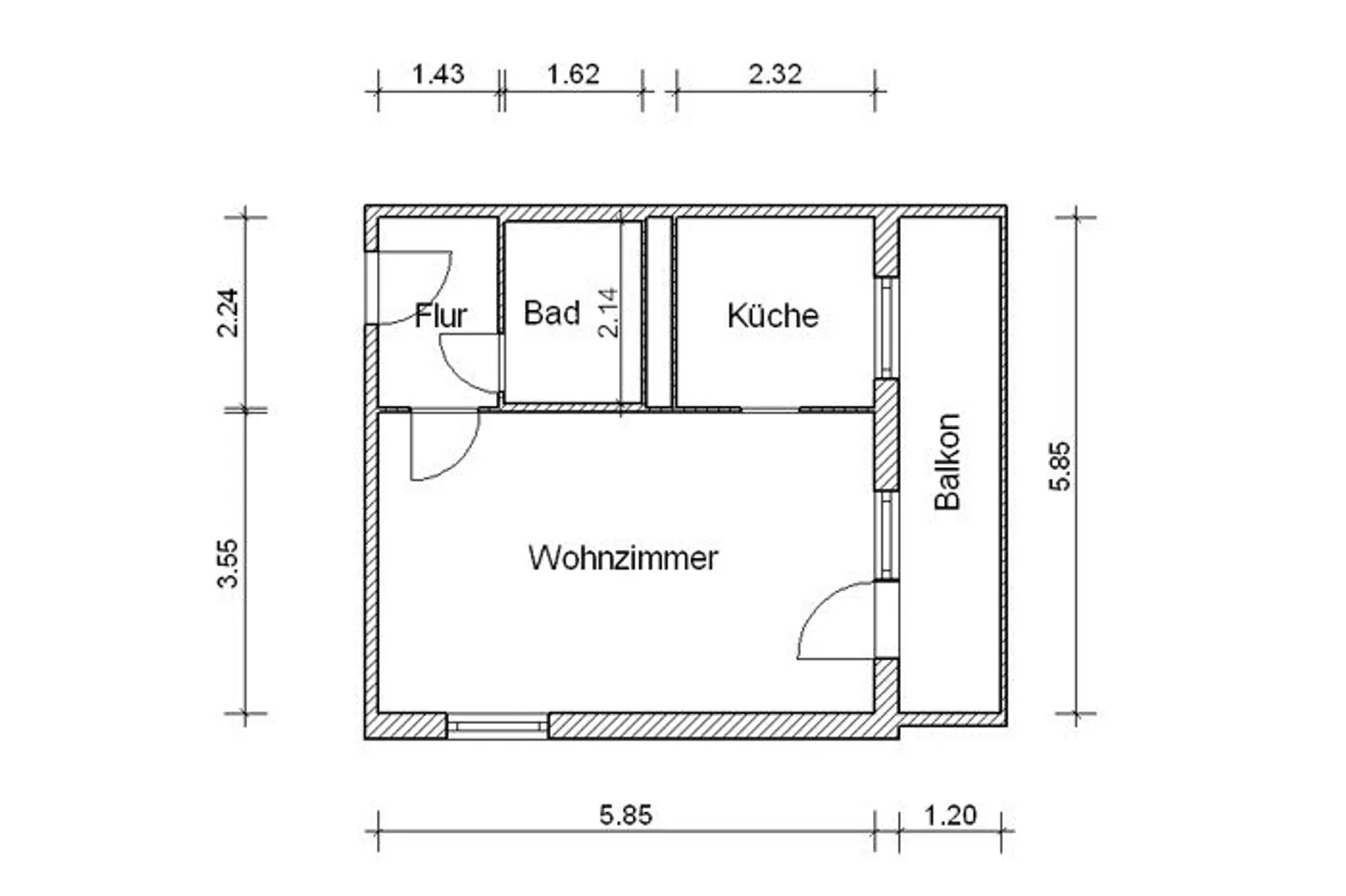 1 Zimmer Wohnung mit 36 m² in Magdeburg – Bild 8