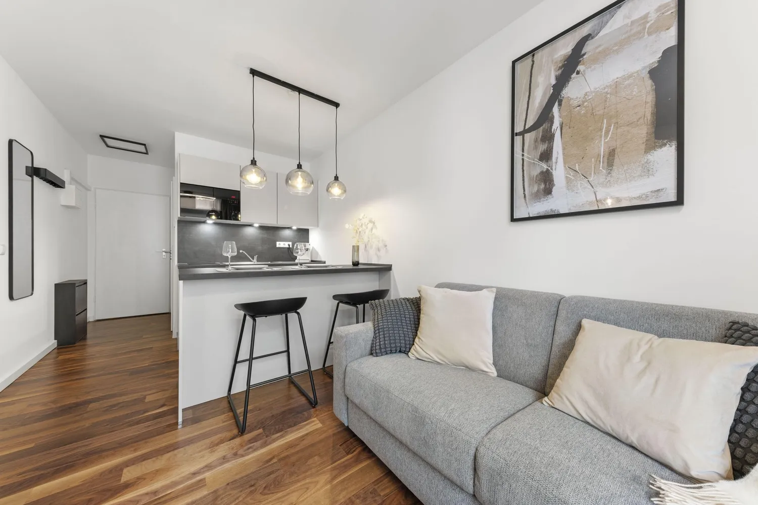 1 room apartment with 19 m² in Munich – Photo 5