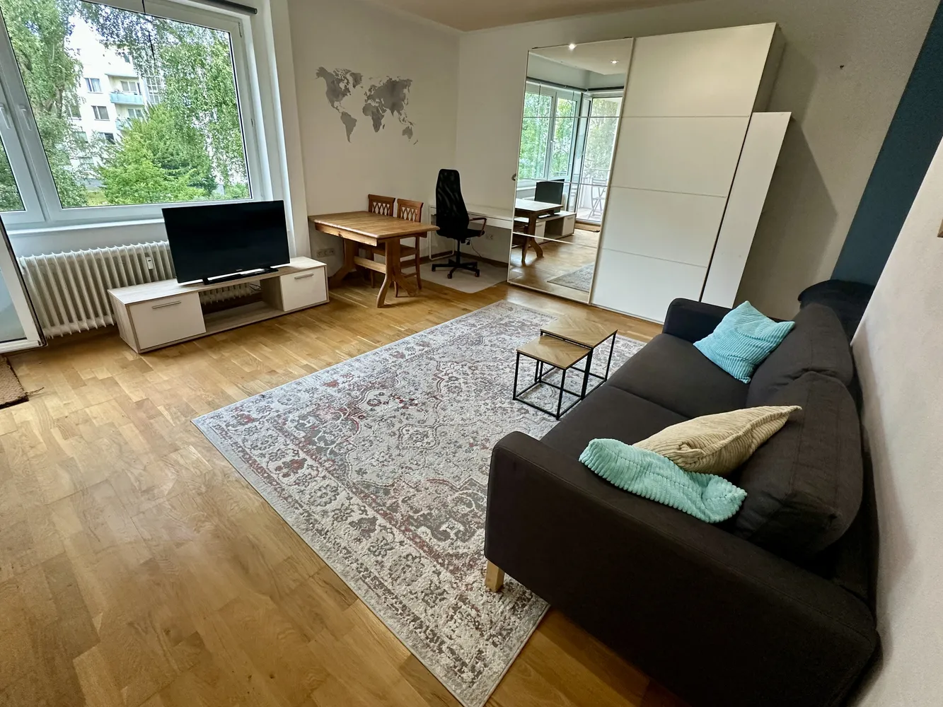 1 room apartment with 46 m² in Berlin – Photo 1