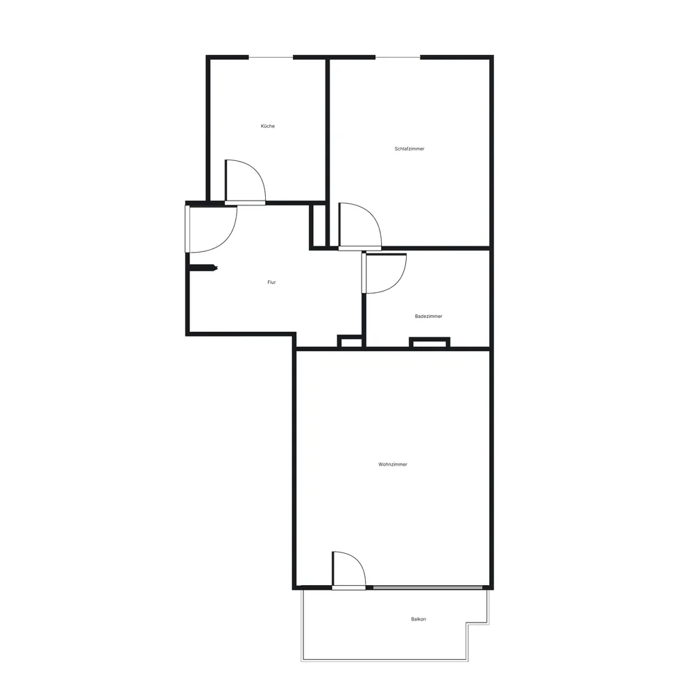 2 room apartment with 58 m² in Munich – Photo 3