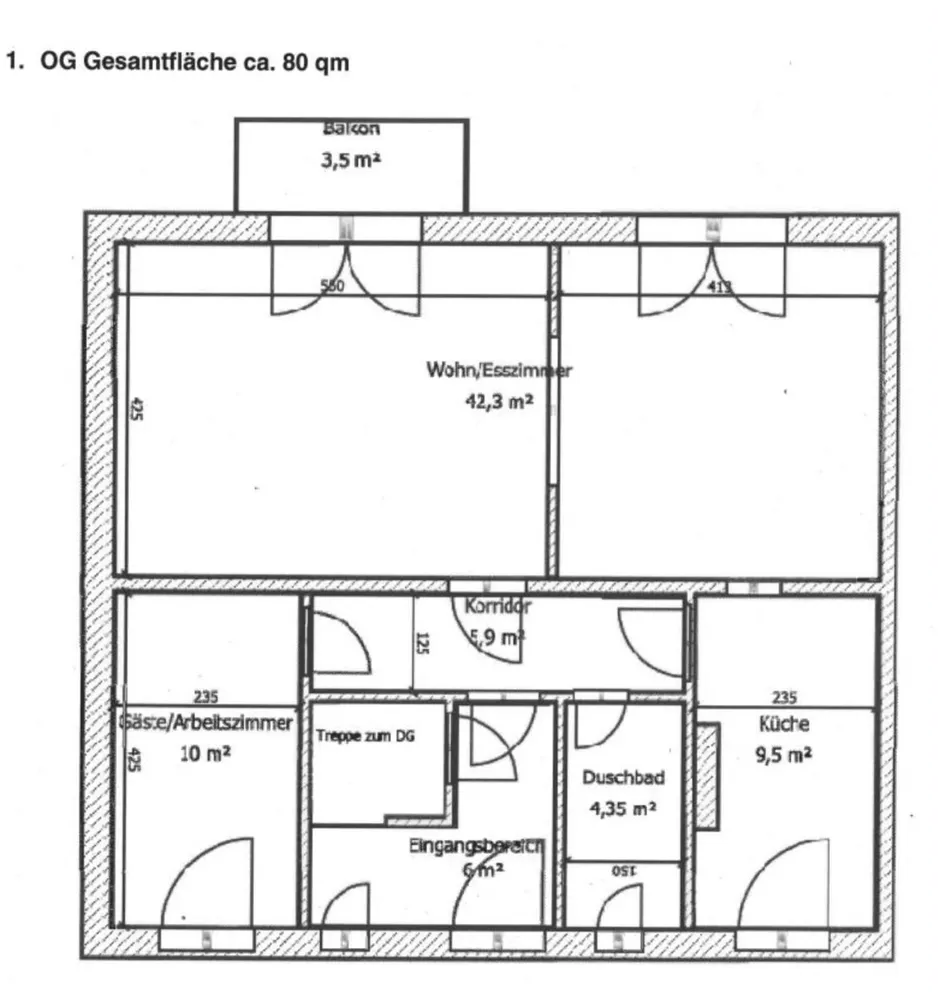 3 Zimmer Wohnung mit 120 m² in Hannover – Bild 9