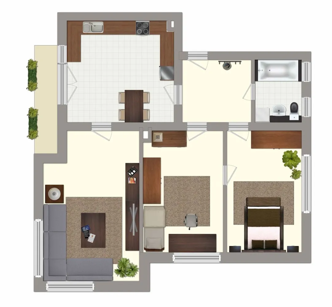 3 Zimmer Wohnung mit 73 m² in Dresden – Bild 3