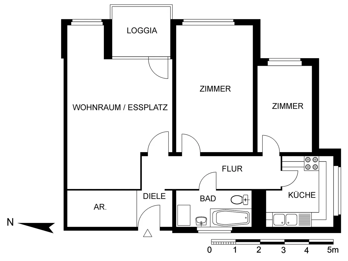3 room apartment with 74 m² in Berlin – Photo 3