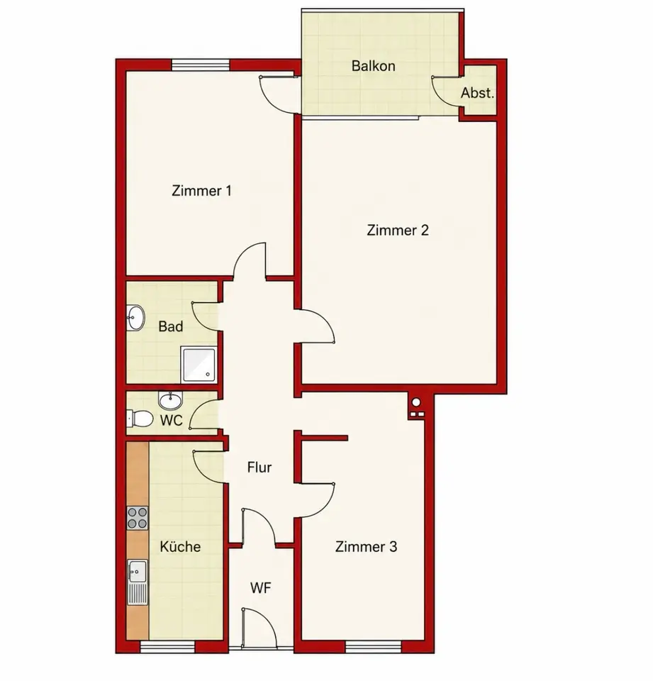 Shared room with 11 m² in Günzburg – Photo 10