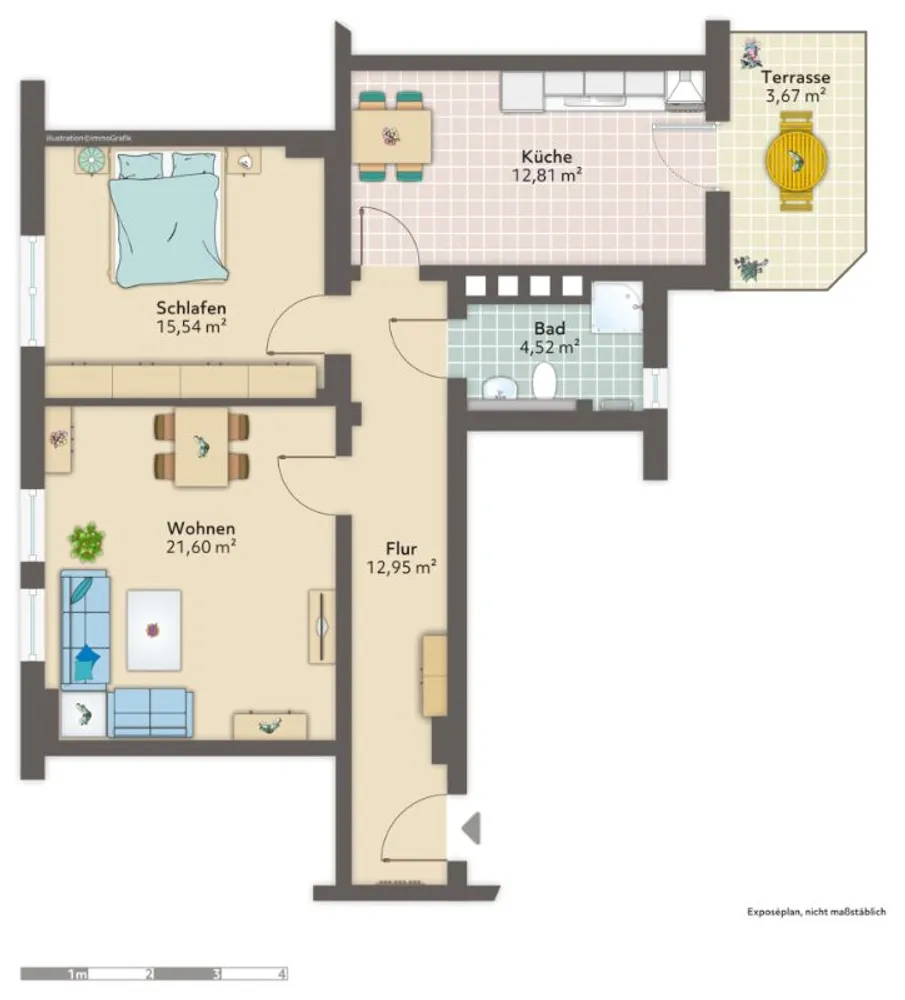 2 Zimmer Wohnung mit 71 m² in Bremen – Bild 8