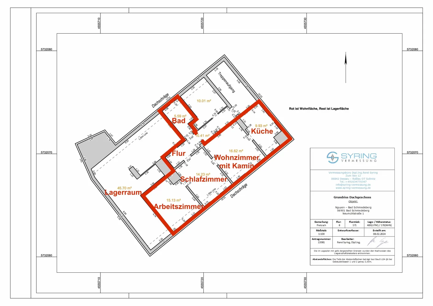 3 Zimmer Wohnung mit 67 m² in Wittenberg – Bild 5