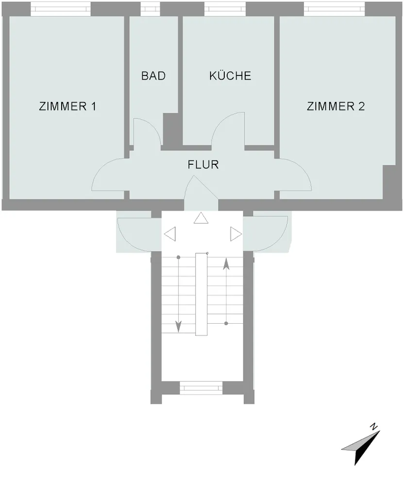 2 Zimmer Wohnung mit 48 m² in Bremen – Bild 2