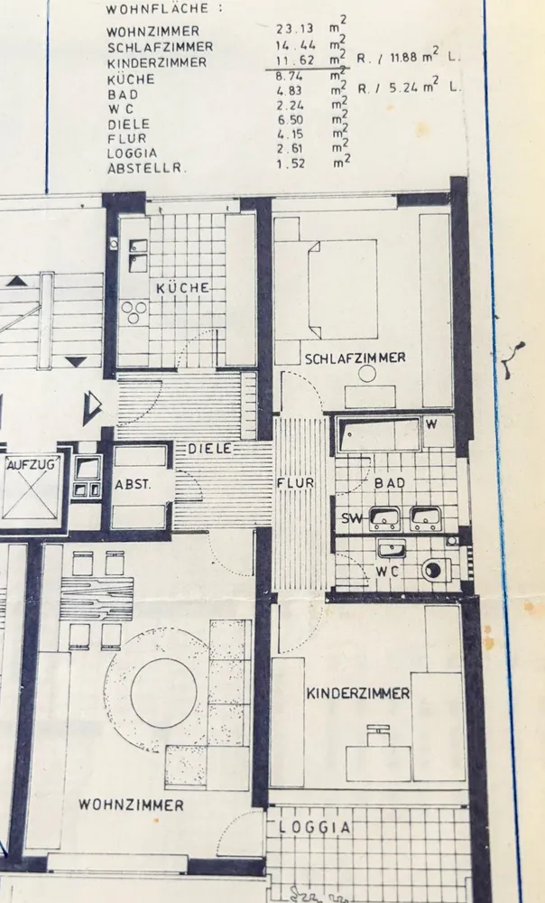 3 Zimmer Wohnung mit 80 m² in Nürnberg – Bild 1