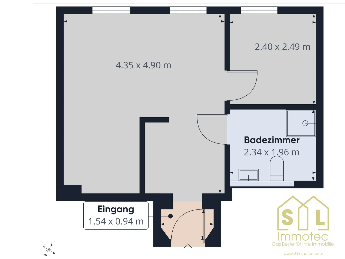 2 Zimmer Wohnung mit 40 m² in Chemnitz – Bild 11