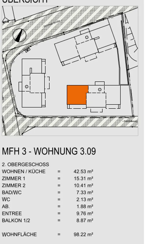3 Zimmer Wohnung mit 98 m² in Meerbusch – Bild 1