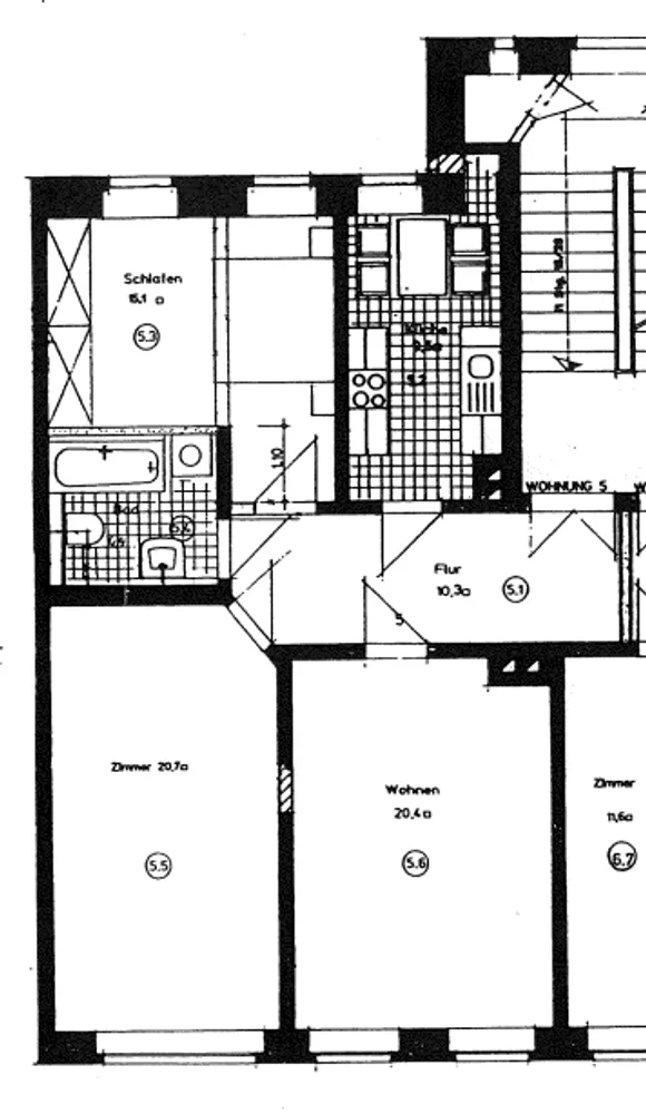 3 Zimmer Wohnung mit 85 m² in Leipzig – Bild 2