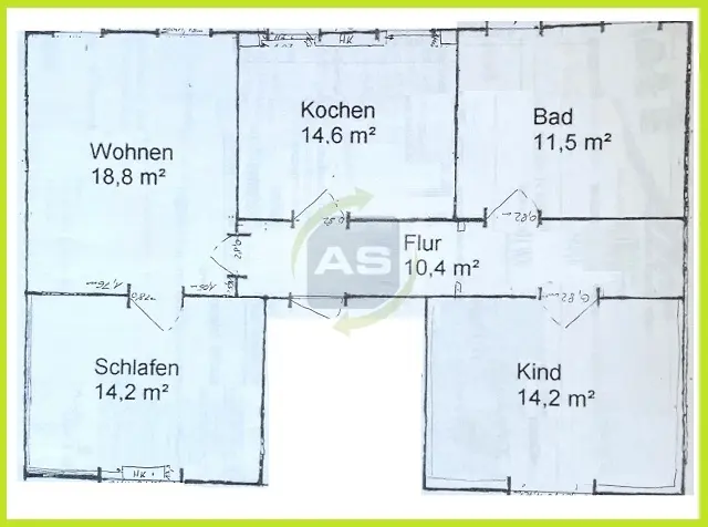 3 Zimmer Wohnung mit 84 m² in Zwickau – Bild 4