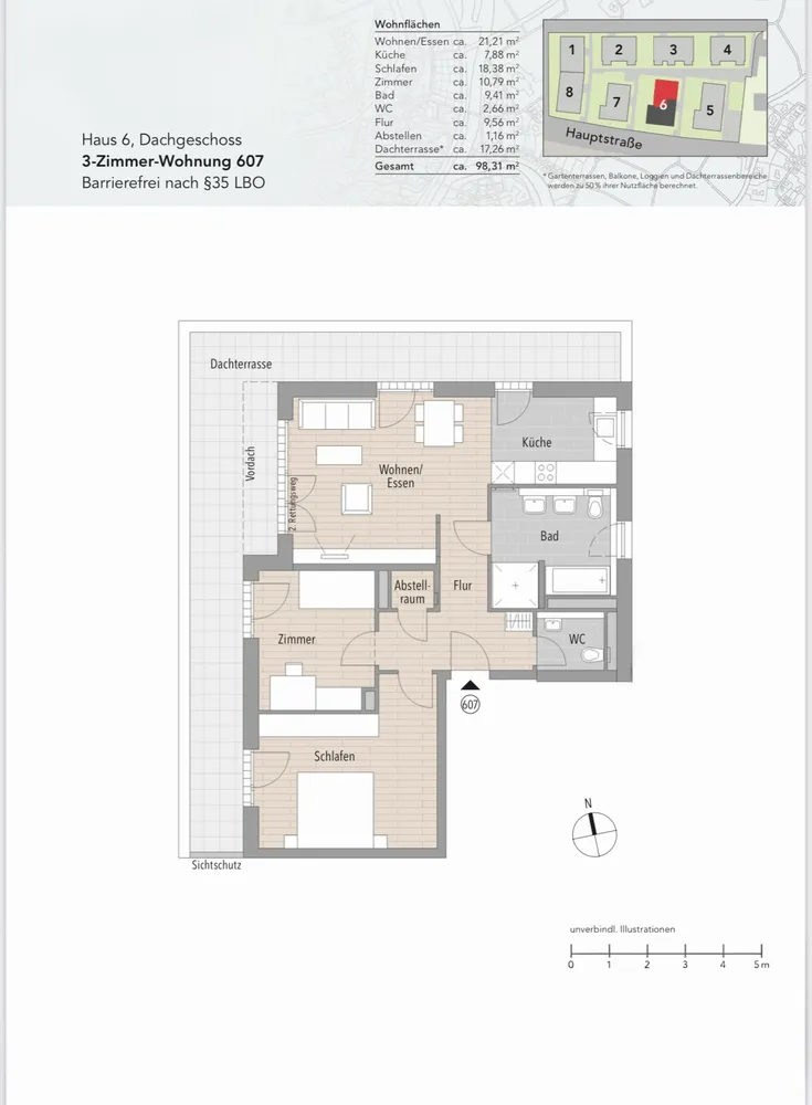 4 room apartment with 98 m² in Esslingen am Neckar – Photo 11