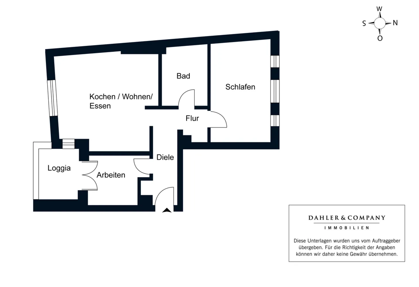 3 Zimmer Wohnung mit 64 m² in Frankfurt am Main – Bild 3