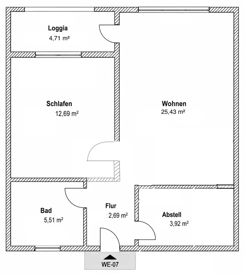 2 Zimmer Wohnung mit 56 m² in Königs Wusterhausen – Bild 4