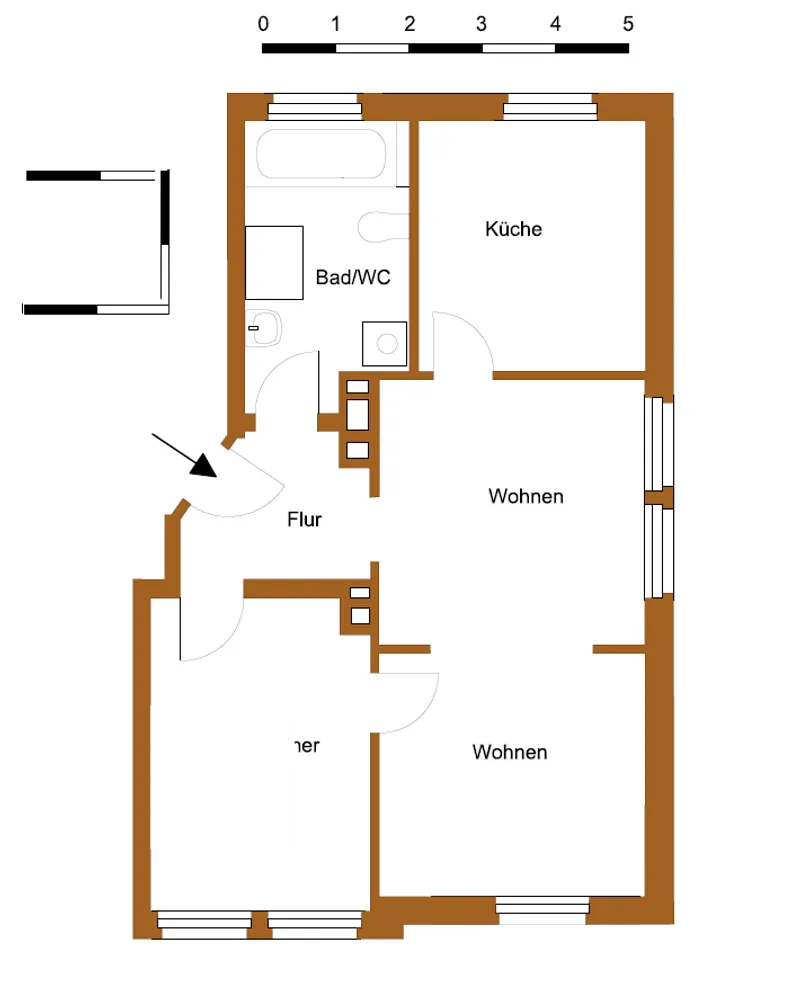 2 Zimmer Wohnung mit 63 m² in Braunschweig – Bild 11